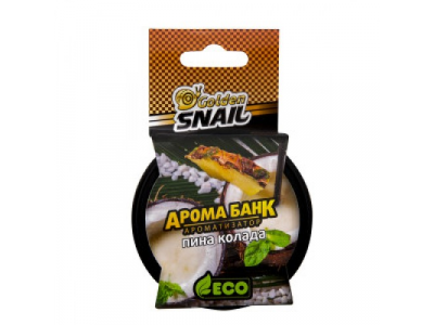 Ароматизатор АРОМА БАНК ЭКО (пина-колада) от GOLDEN SNAIL Ароматизатор АРОМА БАНК ЭКО (пина-колада)