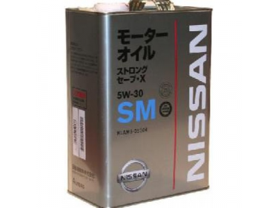 NISSAN 5W-30 STRONG SAVE X SN (4л) масло моторное от NISSAN NISSAN 5W-30 STRONG SAVE X SN (4л) масло моторное