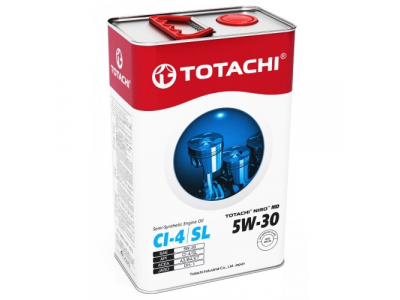 Масло моторное TOTACHI NIRO MD Semi-Synthetic CI-4/SL 5W-30 4л от TOTACHI Масло моторное TOTACHI NIRO MD Semi-Synthetic CI-4/SL 5W-30 4л