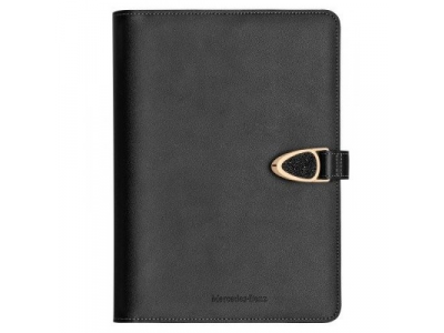 Записная книжка Mercedes-Benz Notebook, Crystal, Black / Pink gold, Swarovski от Mercedes Записная книжка Mercedes-Benz Notebook, Crystal, Black / Pink gold, Swarovski
