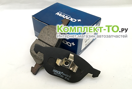 Колодки передние Фокус 2 Mando для FORD FOCUS 2 MPA06